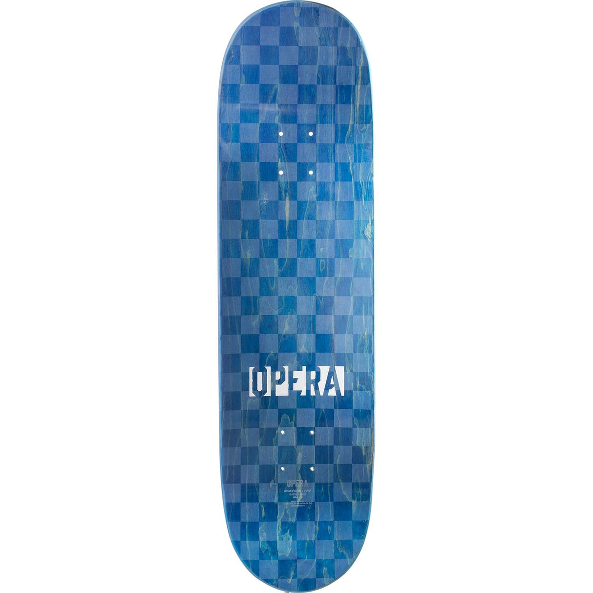 Opera Cut Mask Skateboard Deck - Blue 8.25"