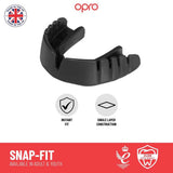 OPRO Snap-Fit Junior Mouth Guards - Clear