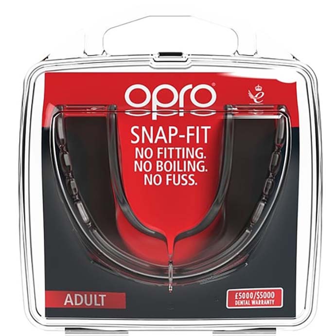 OPRO Snap-Fit Junior Mouth Guards - Clear