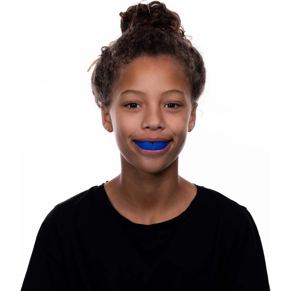 OPRO Snap-Fit Mouth Guards - Electric Blue