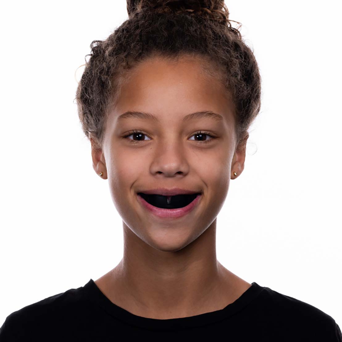 OPRO Snap-Fit Mouth Guards - Jet Black