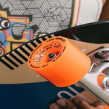 Orangatang "Love Handles" Longboard Wheels - Orange 65mm 80a