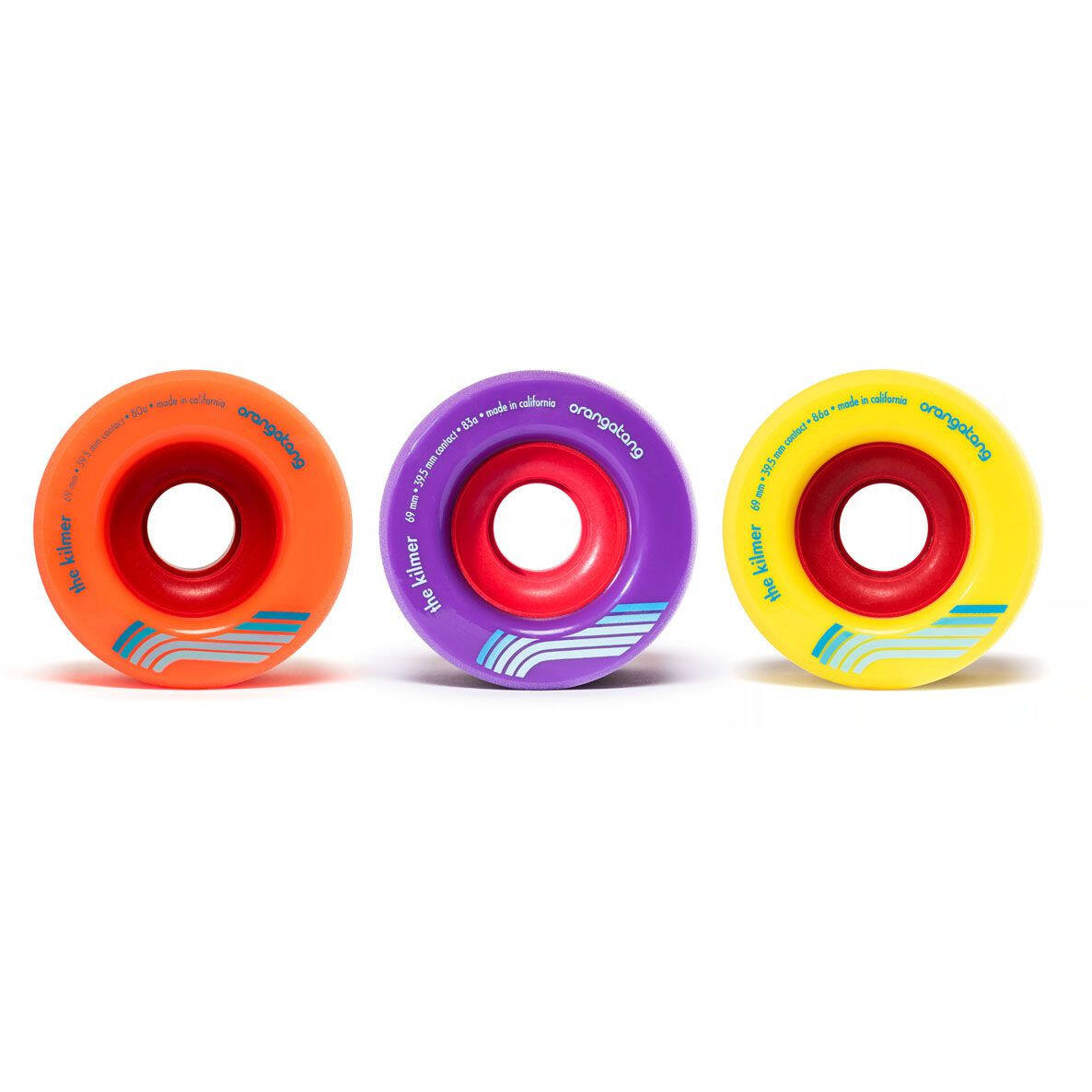 Orangatang ''Kilmer'' 83A Longboard Wheels - Purple 69mm