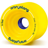 Orangatang In Heat 75mm Longboard Wheels - Yellow 86a (Pack of 4)