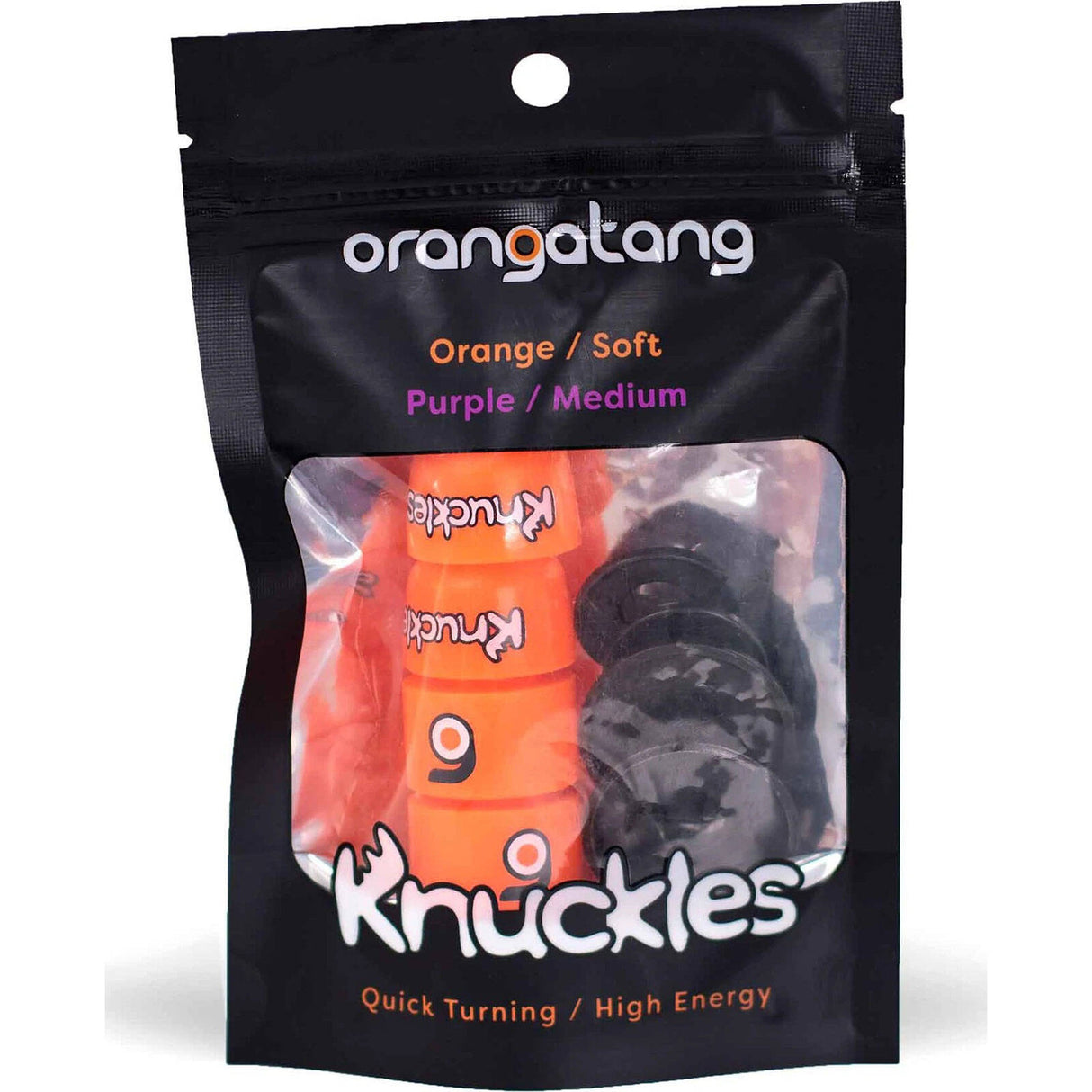Orangatang Knuckle Bushings - Orange