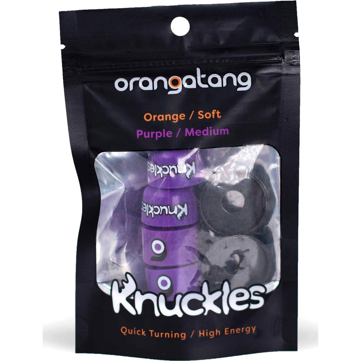 Orangatang Knuckle Bushings - Purple