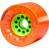Orangatang Caguama 85mm Longboard Wheels - Orange 80a (Pack of 4)