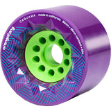 Orangatang Caguama 85mm Longboard Wheels - Purple 83a (Pack of 4)