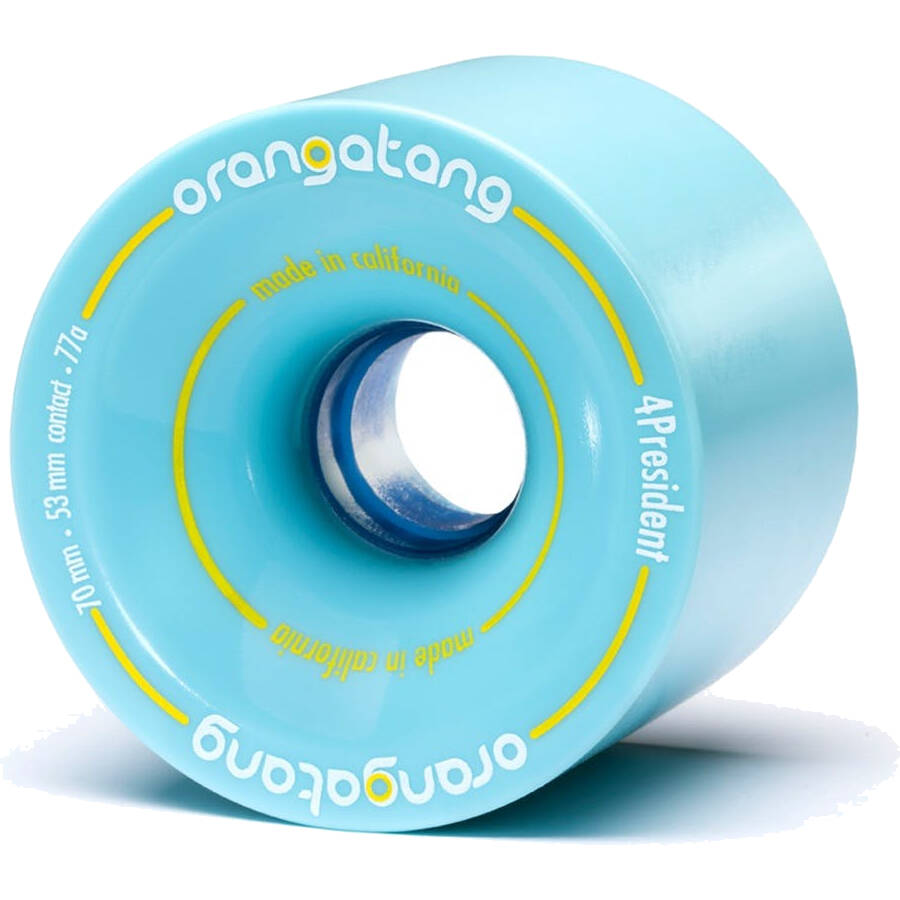 Orangatang 4President 70mm Longboard Wheels - 77a Blue