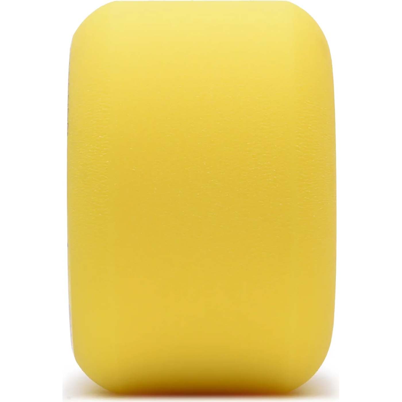 Orangatang Beefcake 73mm Longboard Wheels w/ Jehu V2 Bearings - Yellow 86a