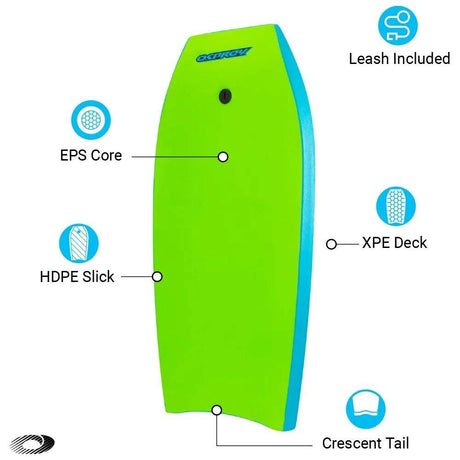 Osprey Interceptor Bodyboard - Blue 37''