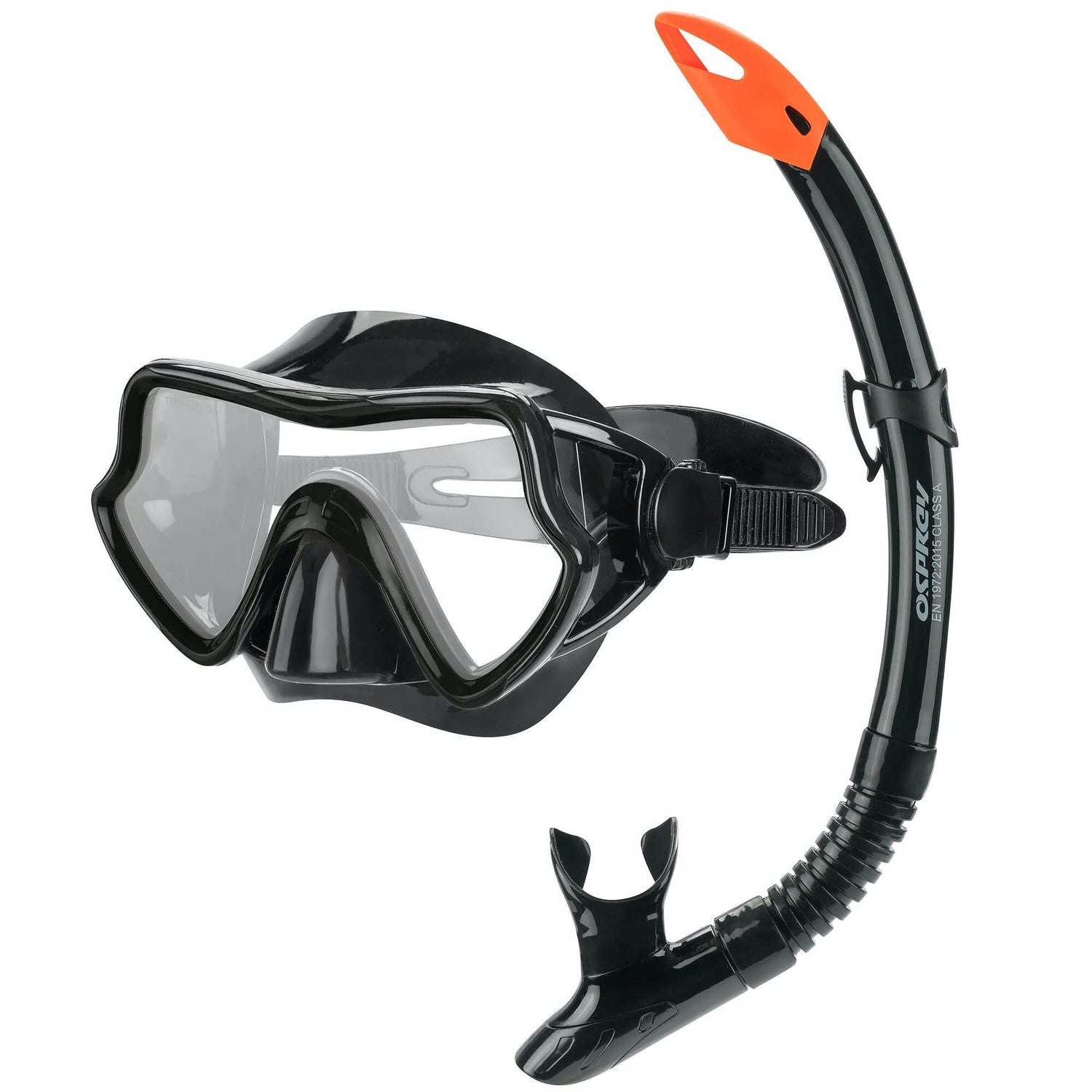 Osprey Mask &amp; Snorkel Set - Black