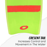 Osprey Stripe Bodyboard - Green 37"