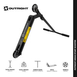 Outright Midas Stunt Scooter - Black