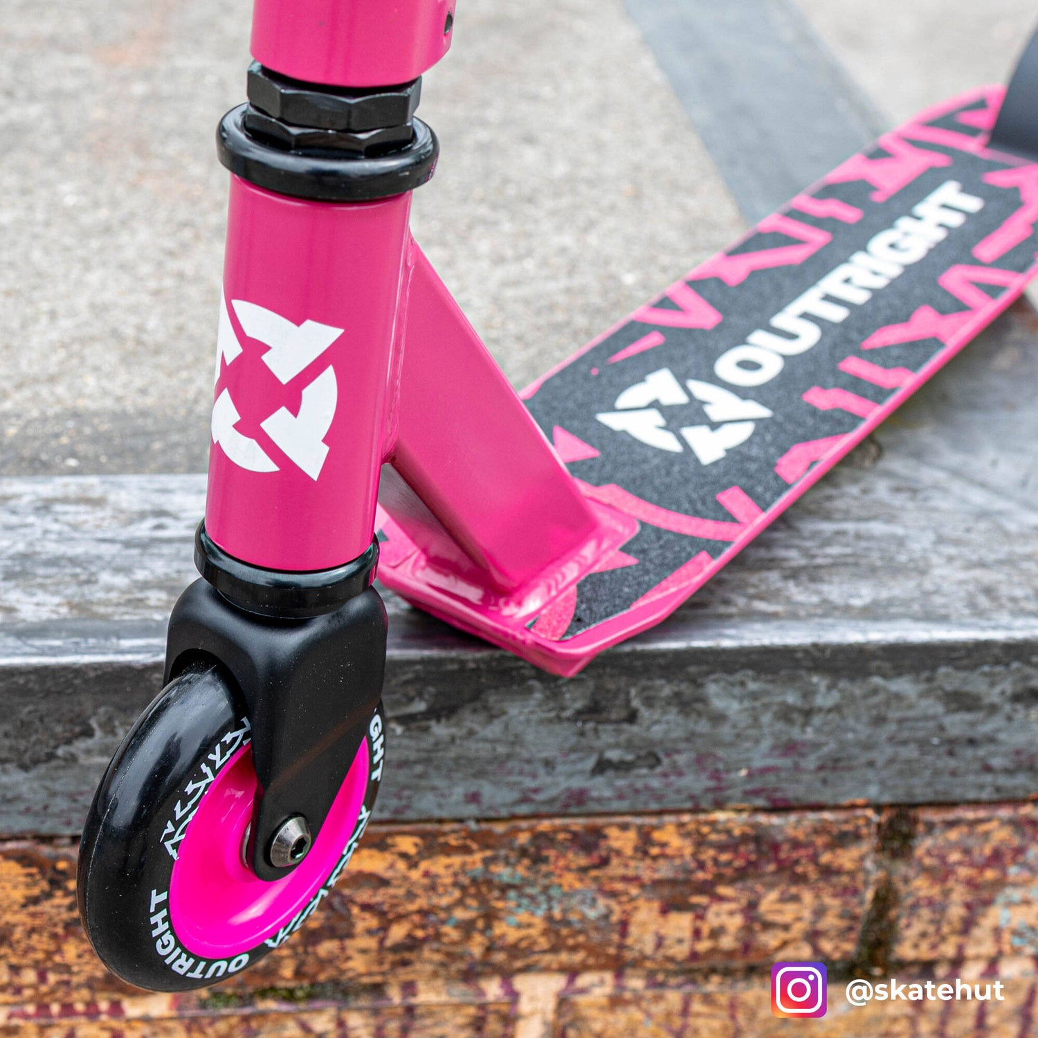 Outright Midas Stunt Scooter - Hot Pink