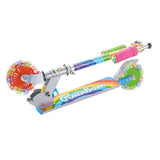 Ozbozz Rainbow Flashing Wheels Kids Scooter