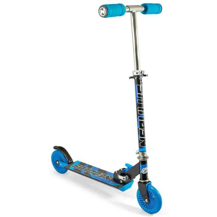 Ozbozz Nebulous Stunt Scooter - Black/Blue Chrome
