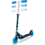 Ozbozz Nebulous Kids Scooter - Black/Blue Chrome