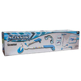 Ozbozz Scissor Scooter - White/Blue