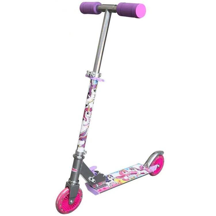 Ozbozz Unicorn Scooter With 2 Light Up Wheels