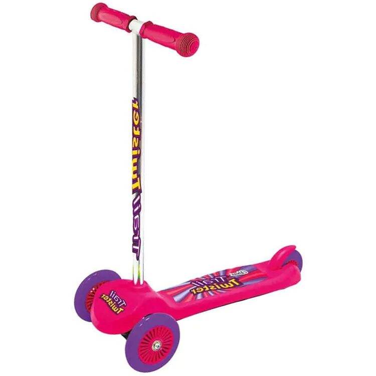Ozbozz Trail Twist Scooter - Pink