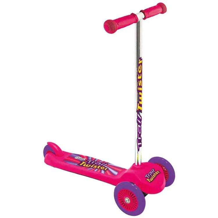 Ozbozz Trail Twist Scooter - Pink