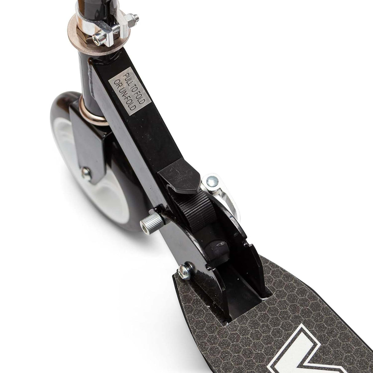 Ozbozz Vyper Folding Scooter - Black