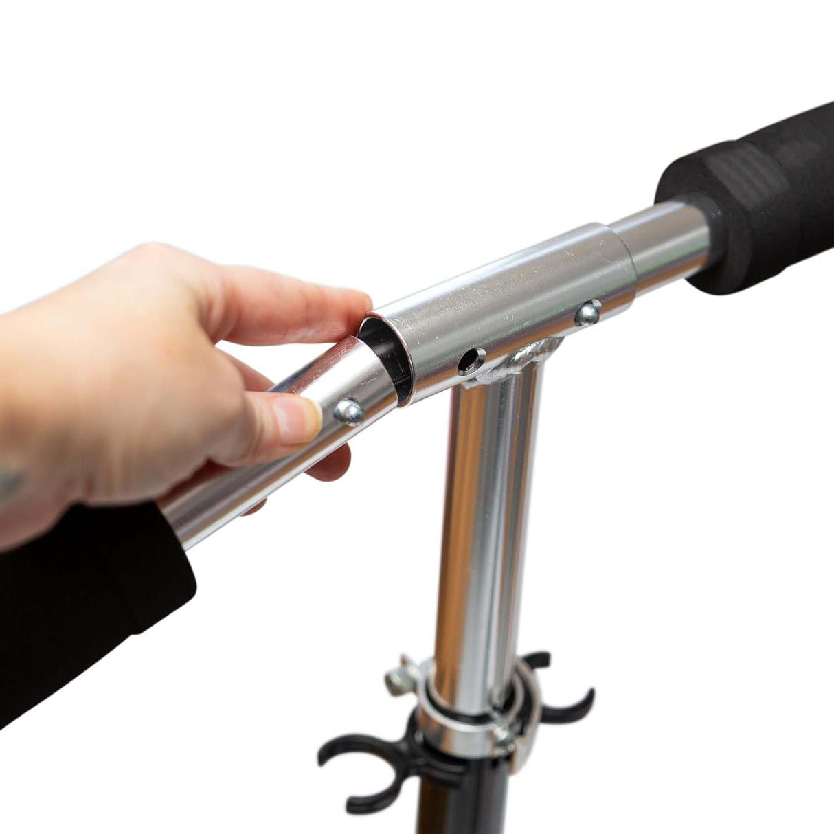 Ozbozz Vyper Folding Scooter - Black