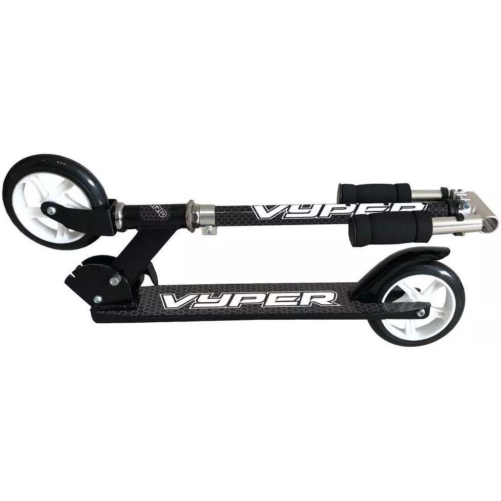 Ozbozz Vyper Folding Scooter - Black