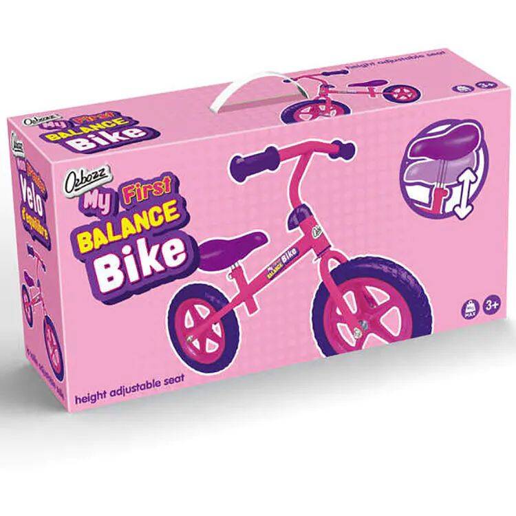 Ozbozz My First Balance Bike - Pink/Purple