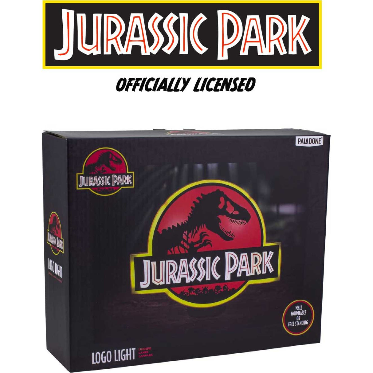 Paladone Jurassic Park Logo Light
