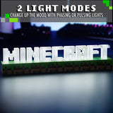 Paladone Minecraft Logo Light