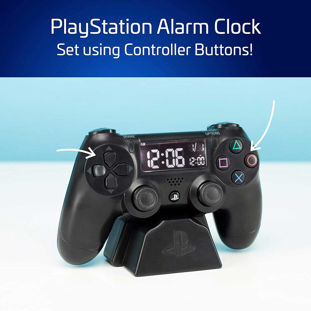 Paladone Playstation Alarm Clock V2