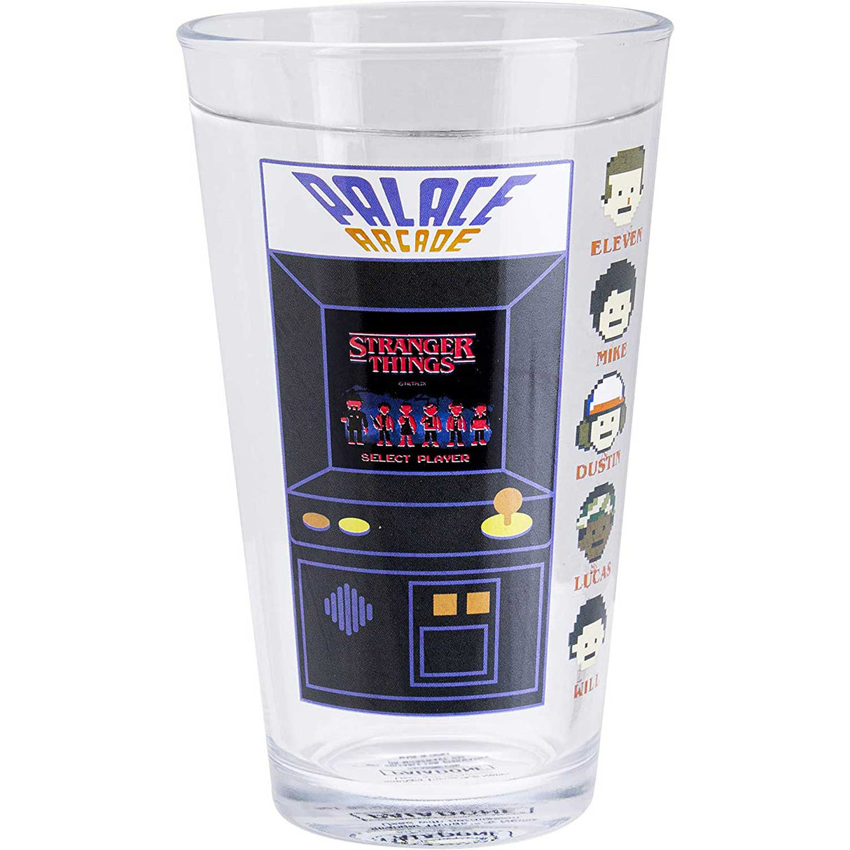 Paladone Stranger Things Arcade Colour Change Glass
