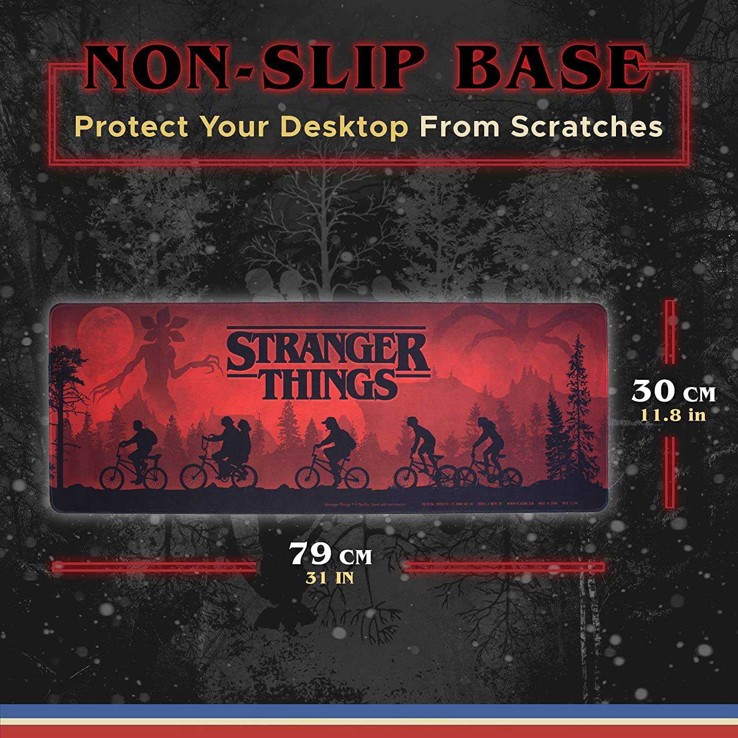 Paladone Stranger Things Classic Logo Desk Mat