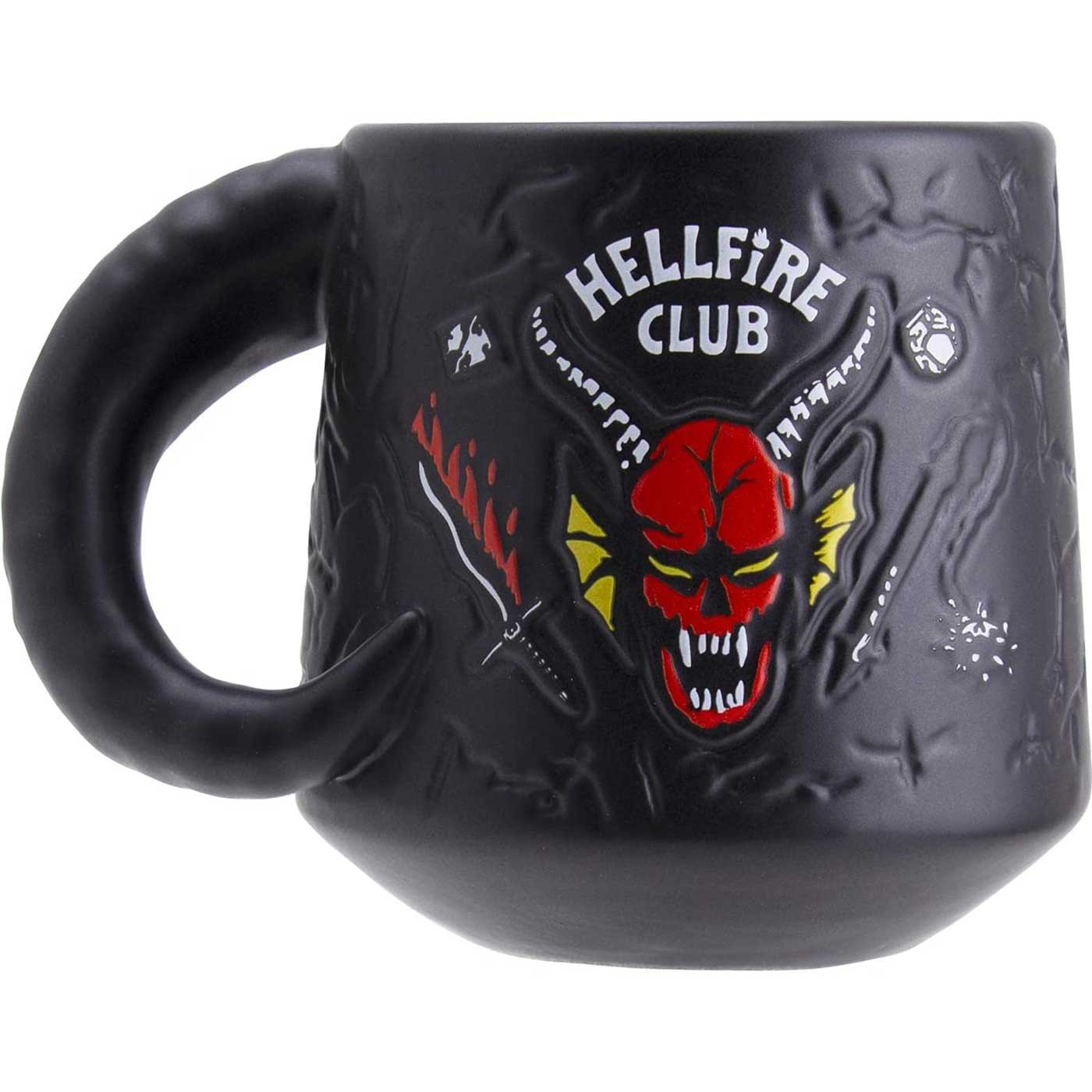 Paladone Stranger Things Hellfire Club Demon Embossed Mug