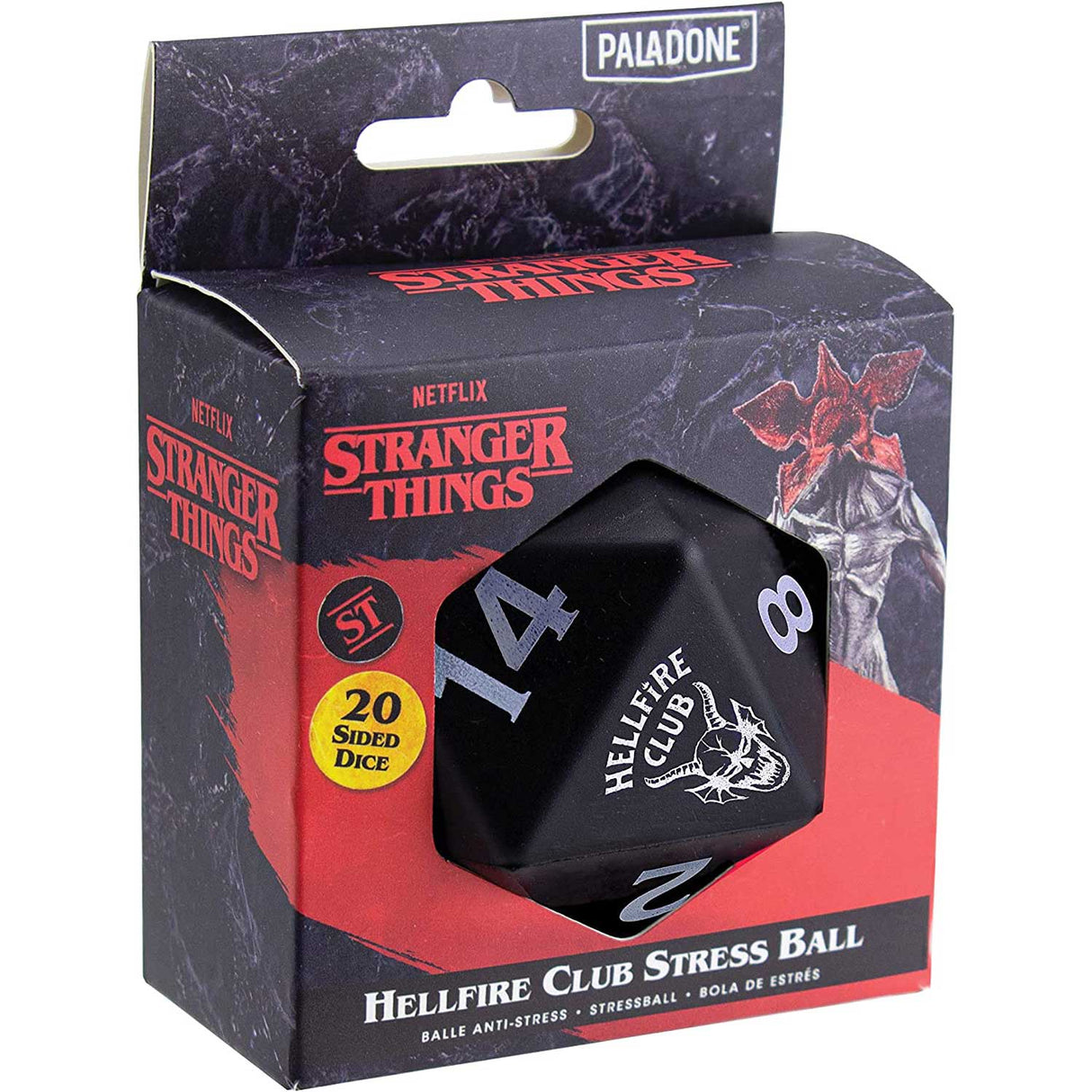 Paladone Stranger Things Hellfire Club Dice Stress Ball