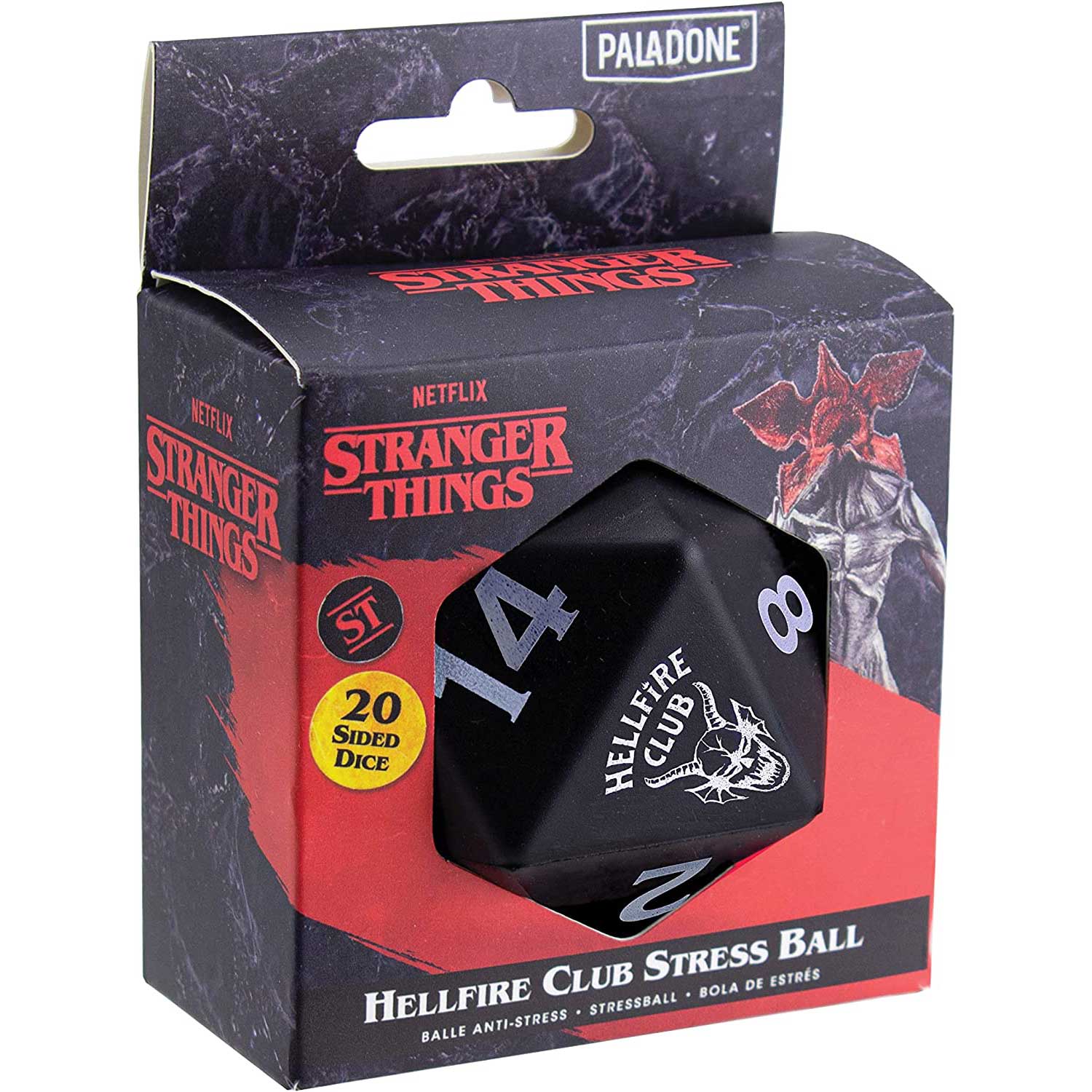 Paladone Stranger Things Hellfire Club Dice Stress Ball