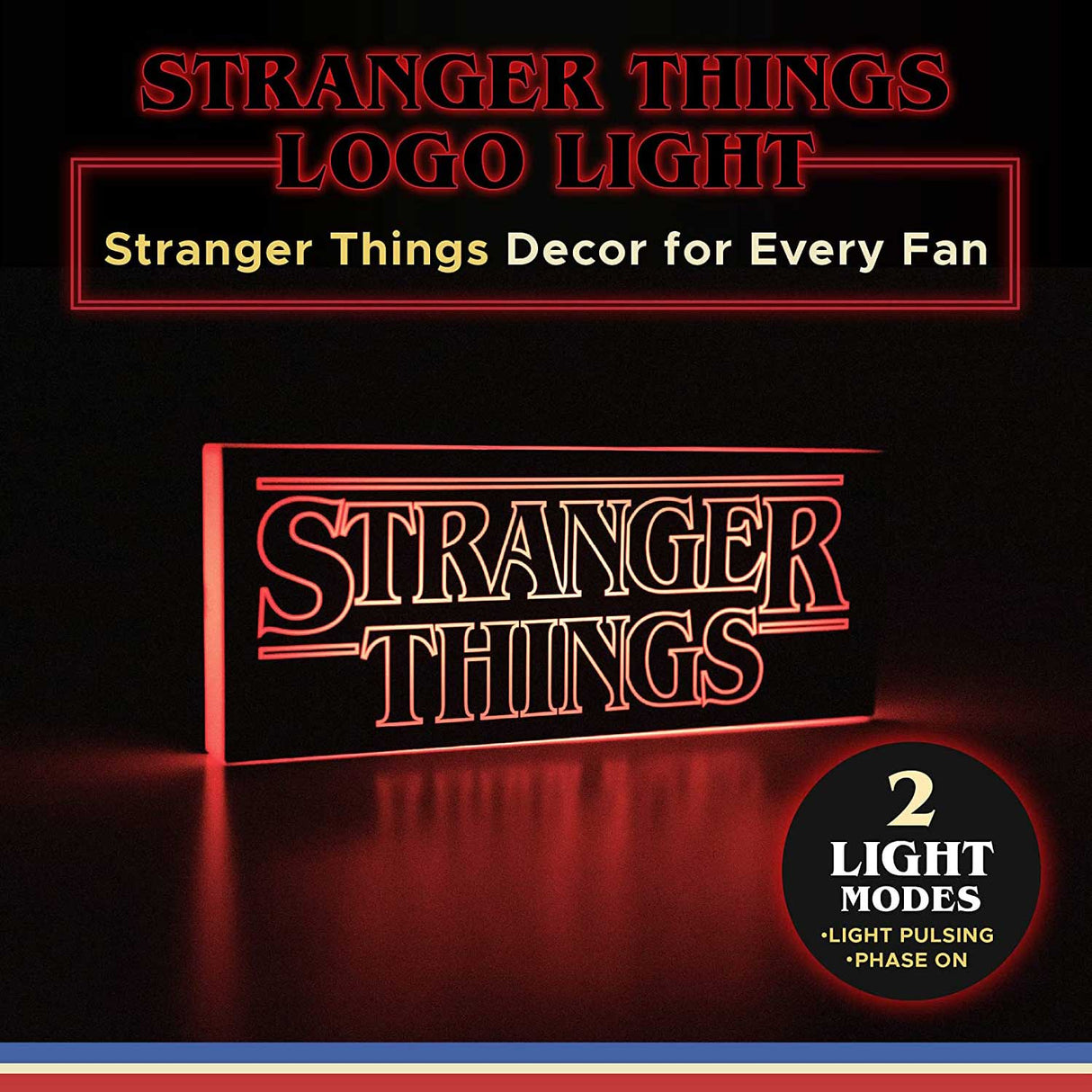 Paladone Stranger Things Logo Light