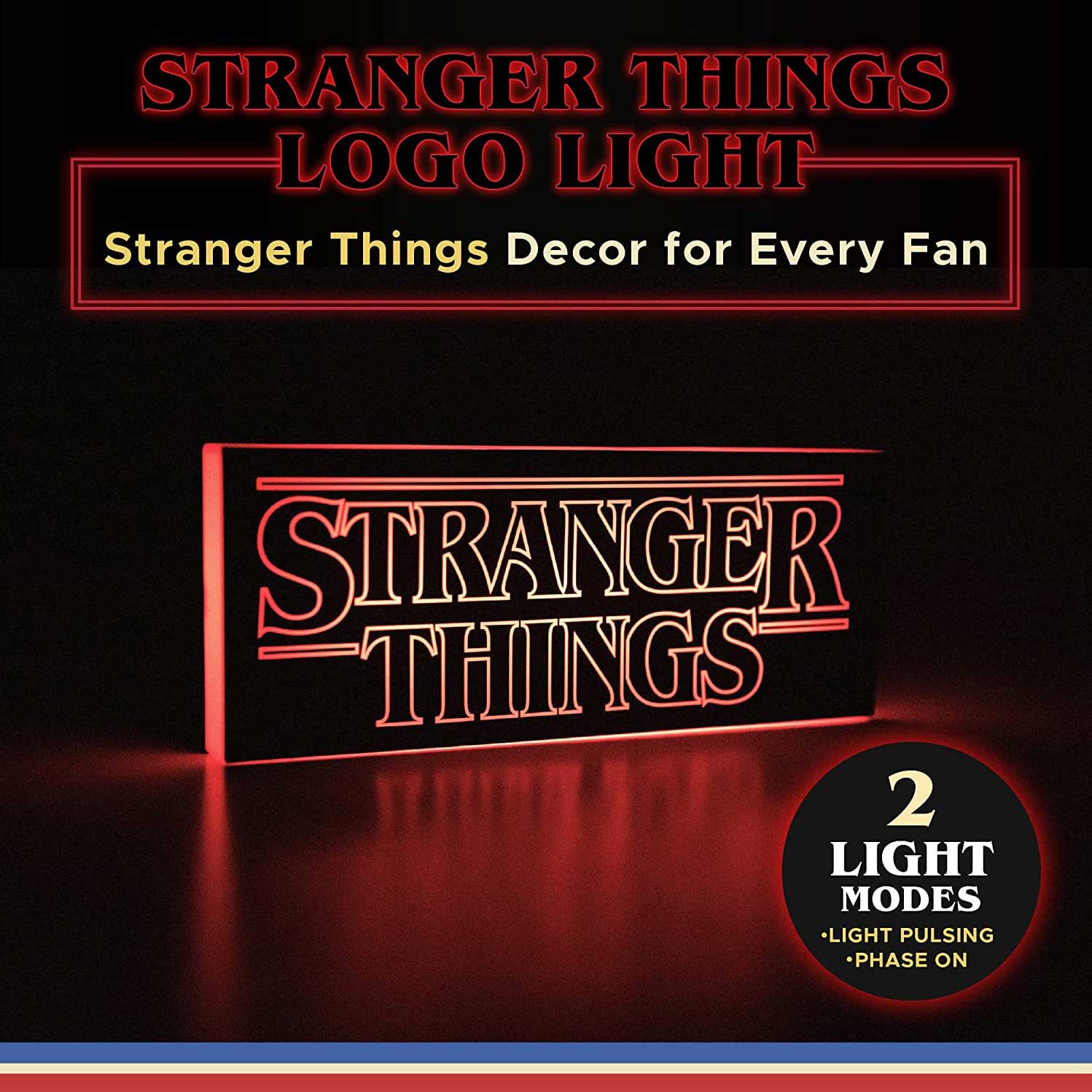 Paladone Stranger Things Logo Light