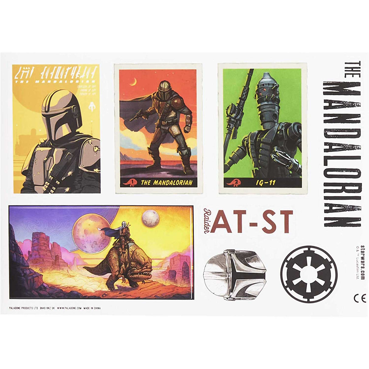 Paladone The Mandalorian Gadget Decals
