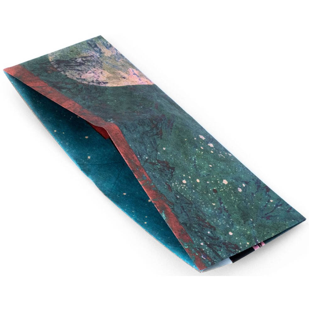 Paper Wallet - Slim Wallet - Lunar Path