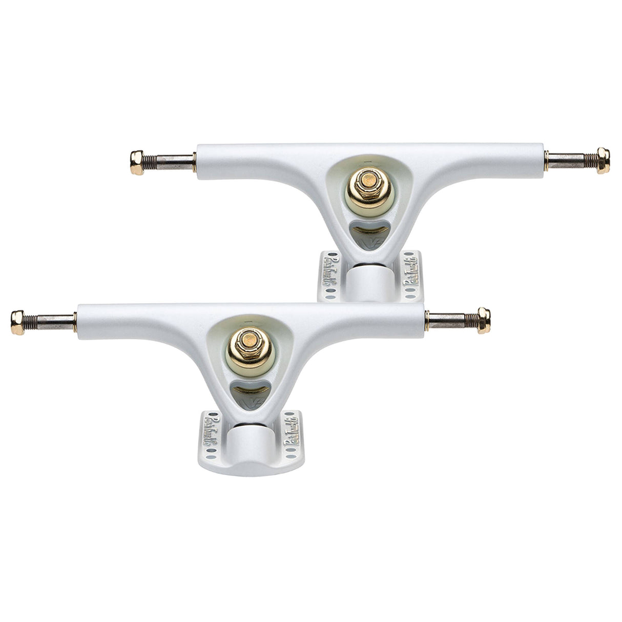 Paris Trucks Co 180mm V3 50° Longboard Trucks - Pearl White