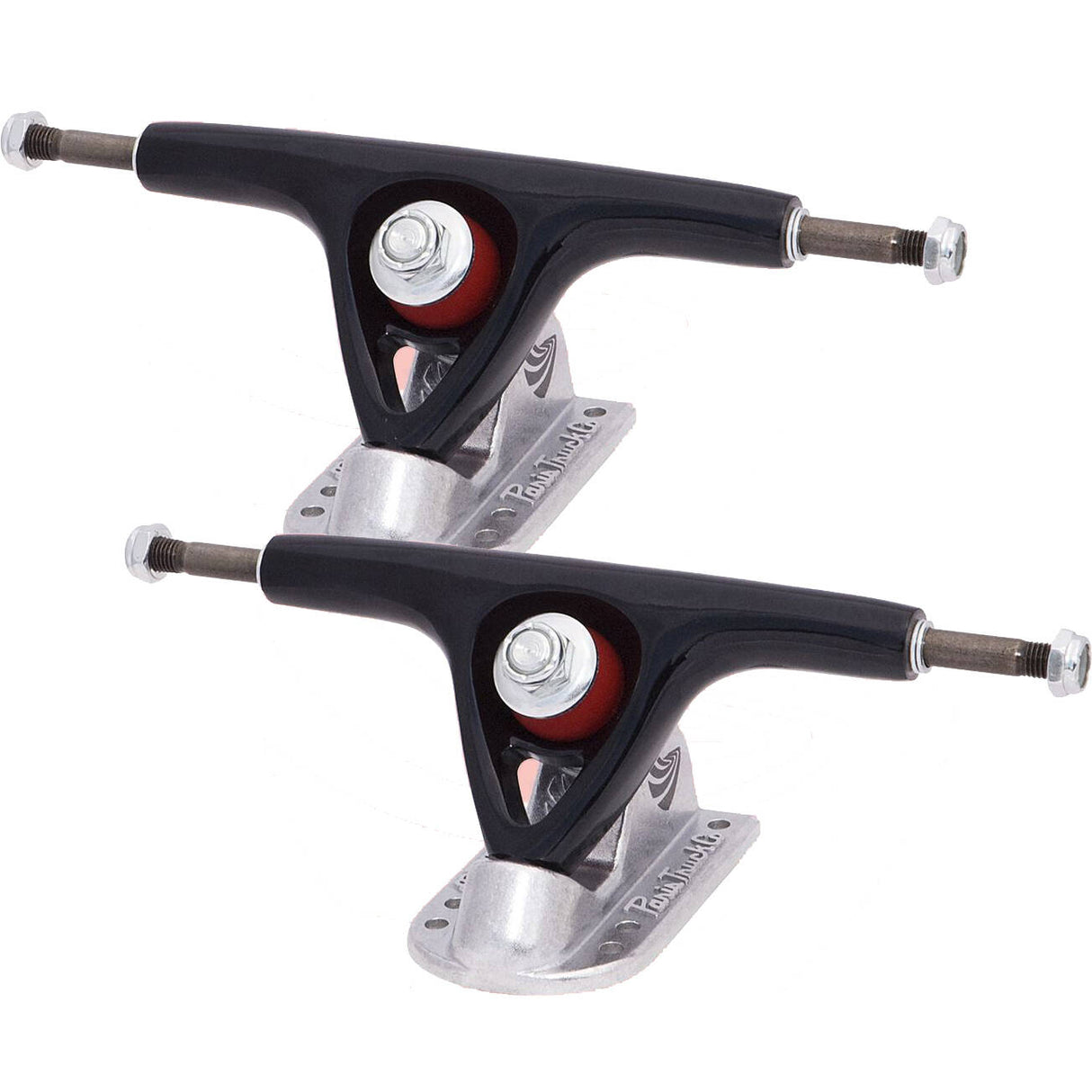 Paris Trucks Co 150mm V2 Longboard Trucks - Black/Raw