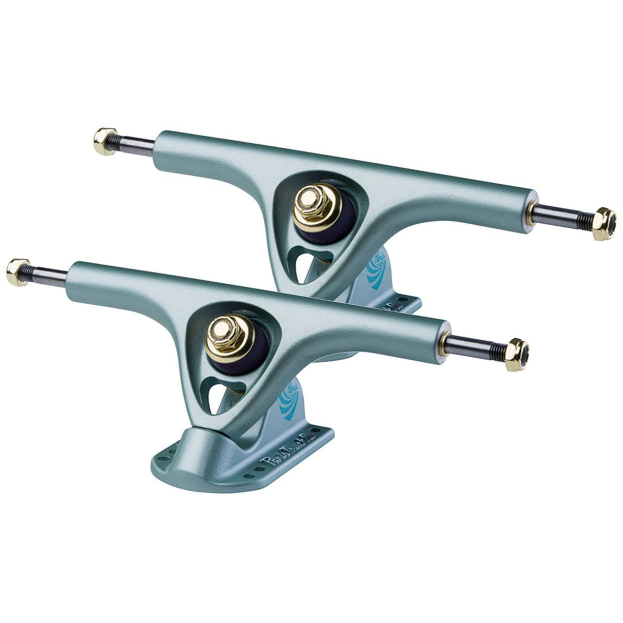 Paris Trucks Co 180mm V3 50° Longboard Trucks - Crystal Blue