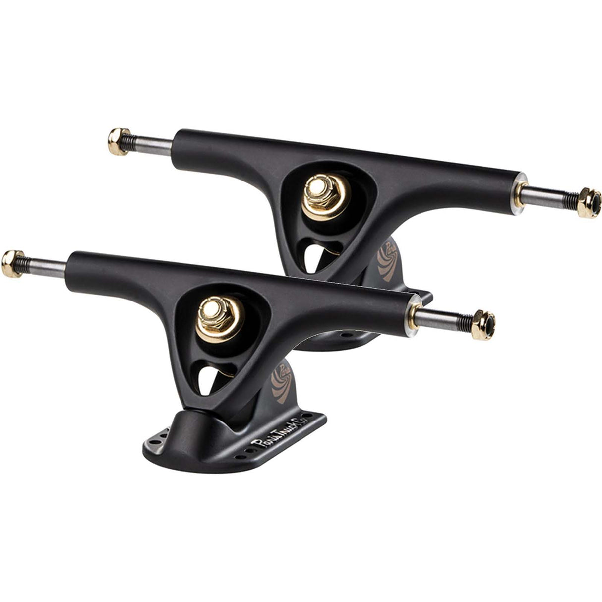 Paris Trucks Co 165mm V3 Longboard Trucks - Matt Black