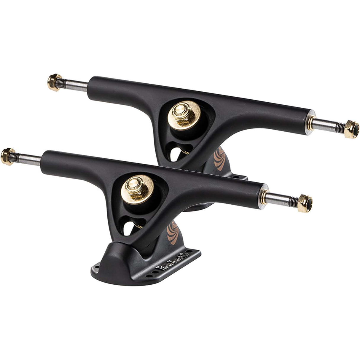 Paris Trucks Co 180mm V3 43° Longboard Trucks - Matt Black