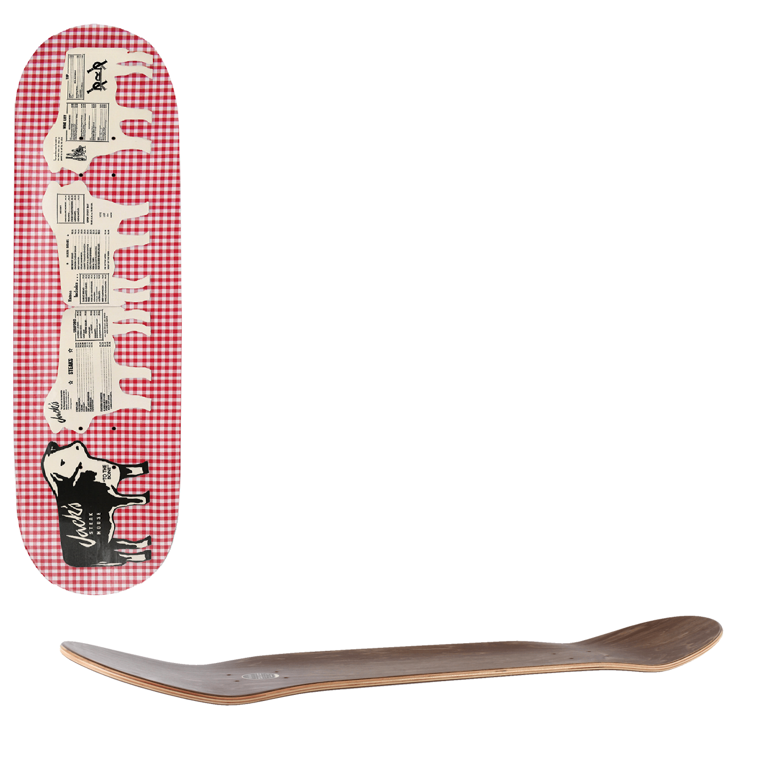 Passport Menu Pro Series Skateboard Deck - Jack 8.5"