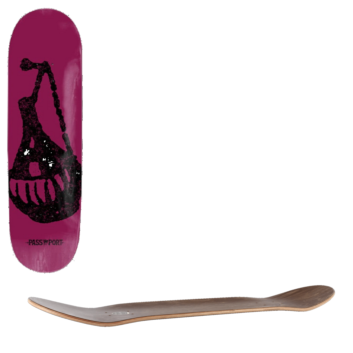 Pass-Port Life of Leisure Demijohn Skateboard Deck 8.5''