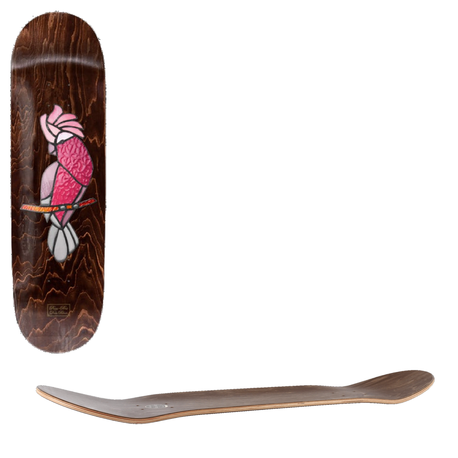 Pass-Port Stainglass Palmer - Galeh Skateboard Deck 8.0''